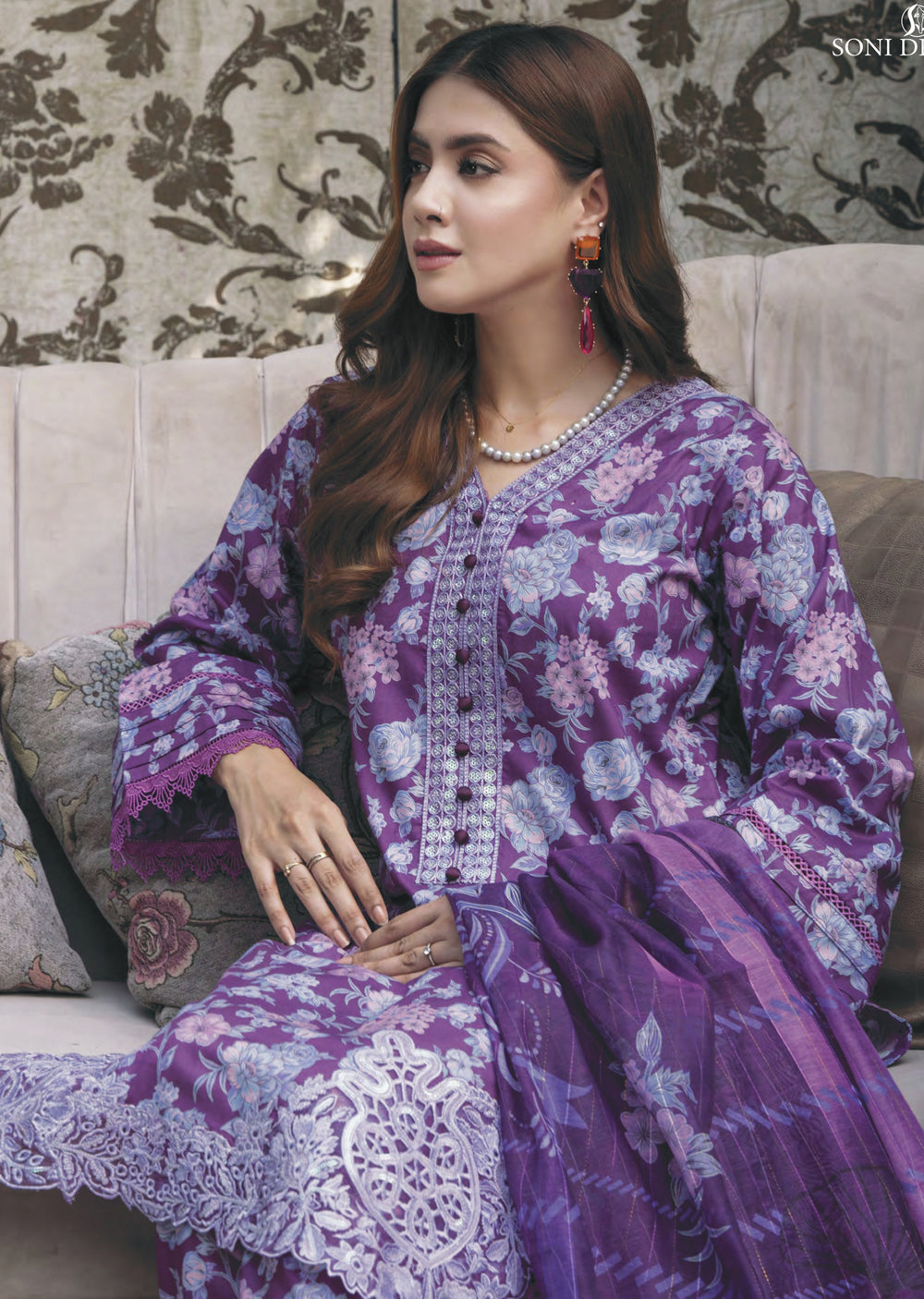 SDR-04 - Readymade - Soni Dresses by Aamir Collection 2024 - Memsaab Online