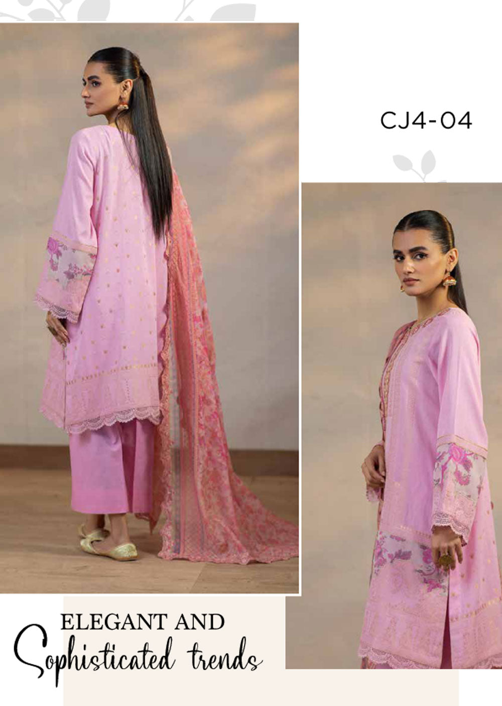 CJ4-04-R - Readymade - Cambric Collection by Charizma 2024 - Memsaab Online