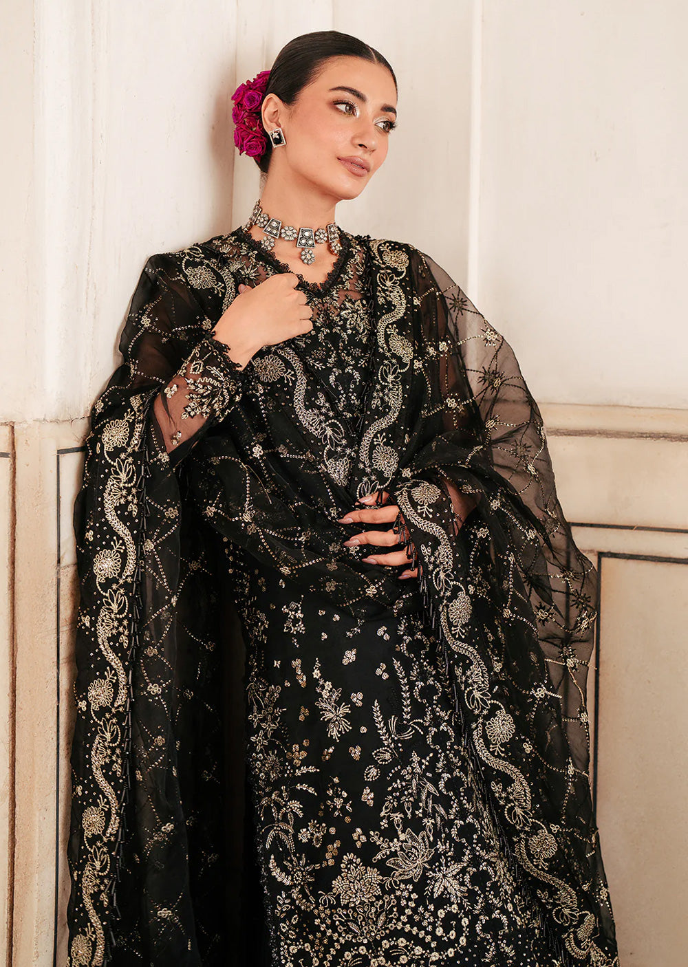 SS-D04 - Amaya - Readymade- Silsila Festive Collection 2024 - Memsaab Online