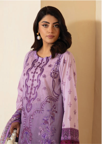 RMSHO-04 - Unstitched - Ramsha Mashaal Luxury Lawn Vol 13 - Memsaab Online