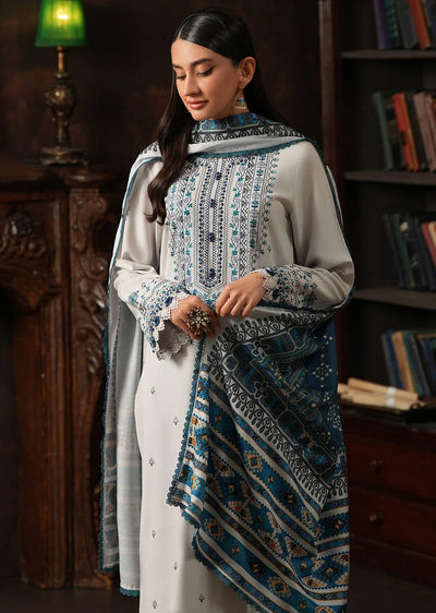 PSH-16347 - Readymade Shaposh Karandi Linen Suit 2025 - Memsaab Online