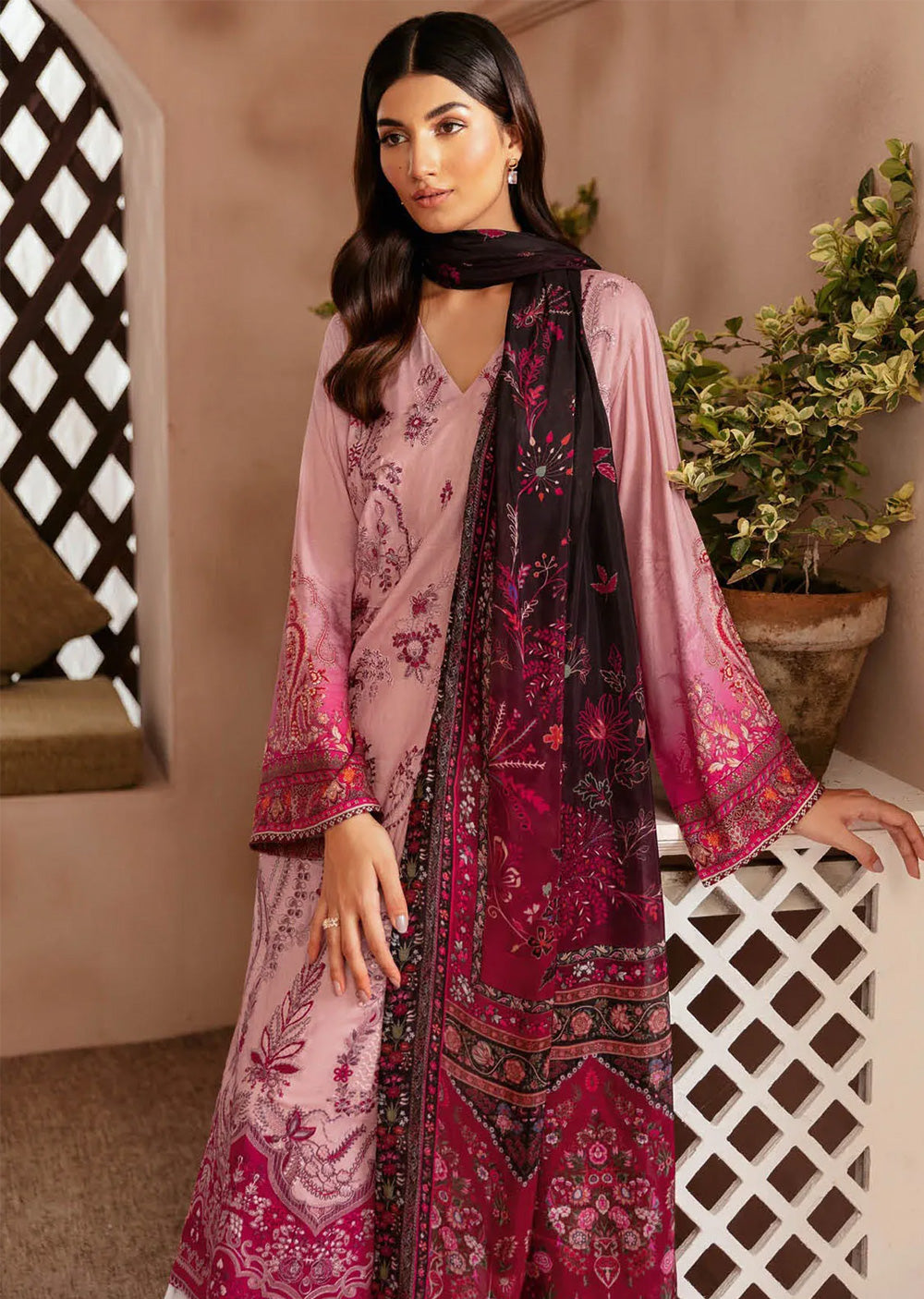 J-304 - Unstitched - Riwaj by Ramsha Volume 3 2024 - Memsaab Online