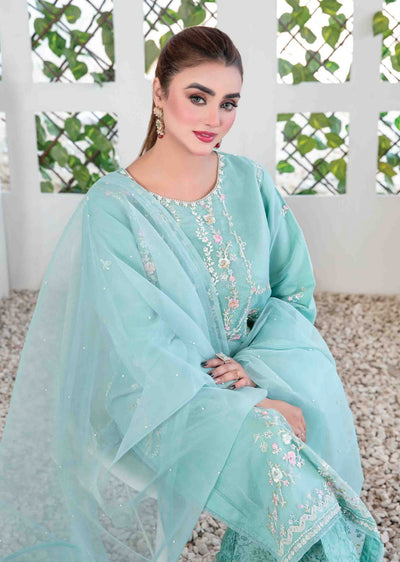 D-3404 - Readymade - Manha by Tawakkal Fancy Duppatta Suit 2024 - Memsaab Online