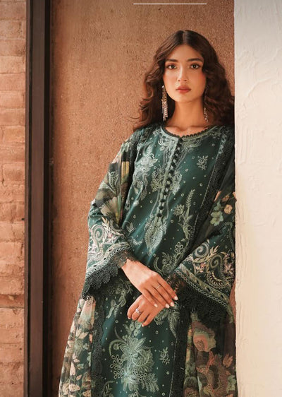 AL24V4-04 - VIRIDIAN - Readymade - Chickenkari Lawn Collection by Afrozeh 2024 - Memsaab Online