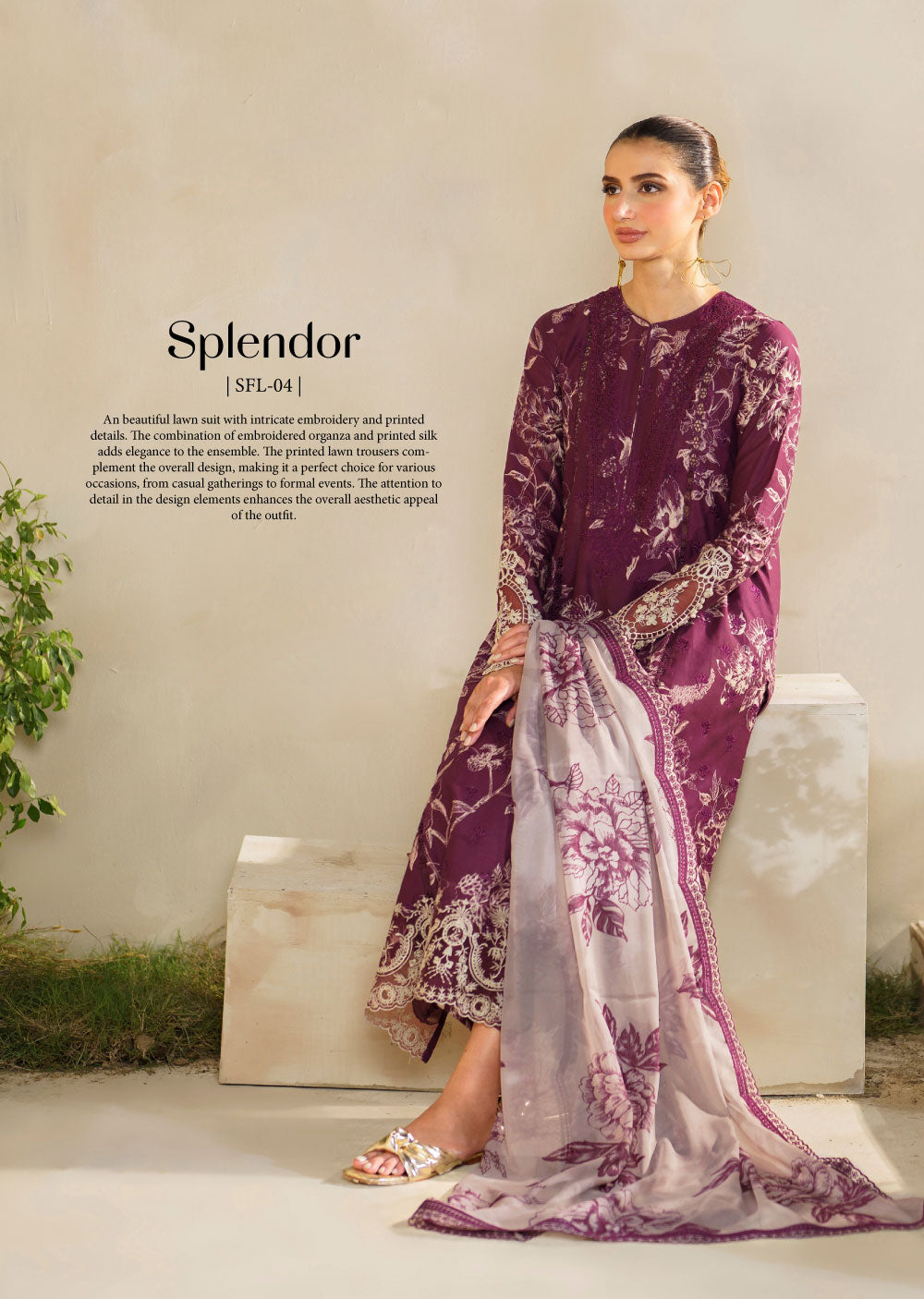 SFL-04-R - Readymade - Festive Lawn Collection by Iznik 2024 - Memsaab Online