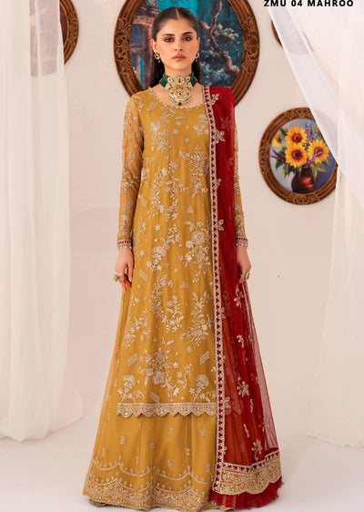 ZMUR-04 - Mahroo - Readymade - Maheer Festive Formals by Zarif 2024 - Memsaab Online