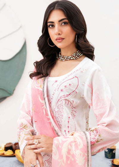 Z-1104-R - Readymade - Ramsha Mashaal Luxury Lawn Vol 11 - Memsaab Online