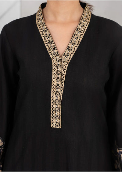 SBMT-07 - Sabina Black - Readymade - 2 Piece Sahiba by Mirza Suit 2025 - Memsaab Online