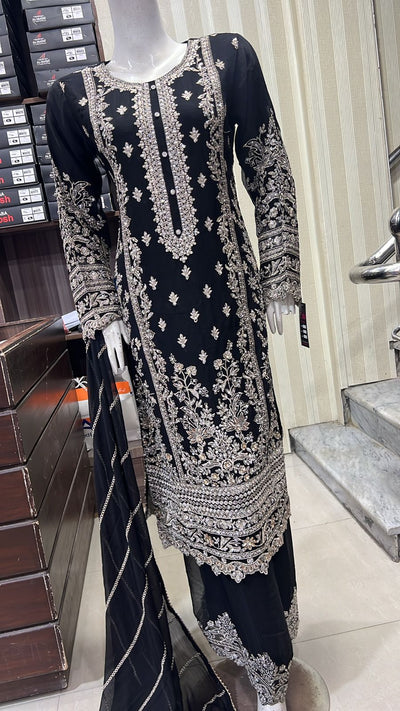 Shaz1903 - Readymade Chiffon Suit - Memsaab Online