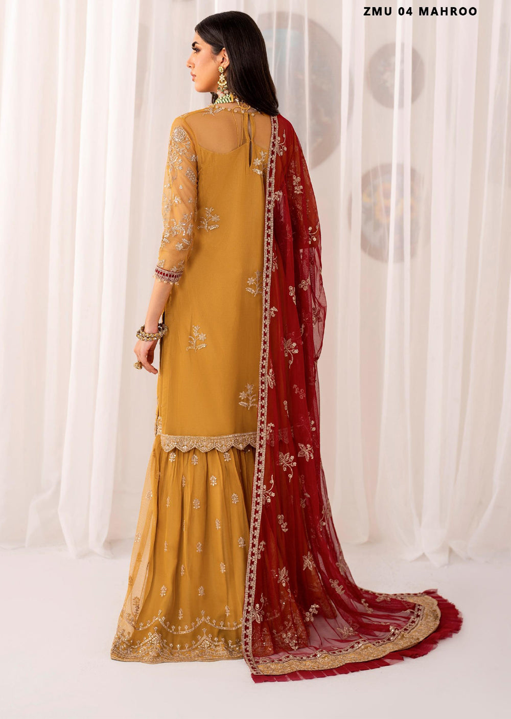 ZMUR-04 - Mahroo - Readymade - Maheer Festive Formals by Zarif 2024 - Memsaab Online