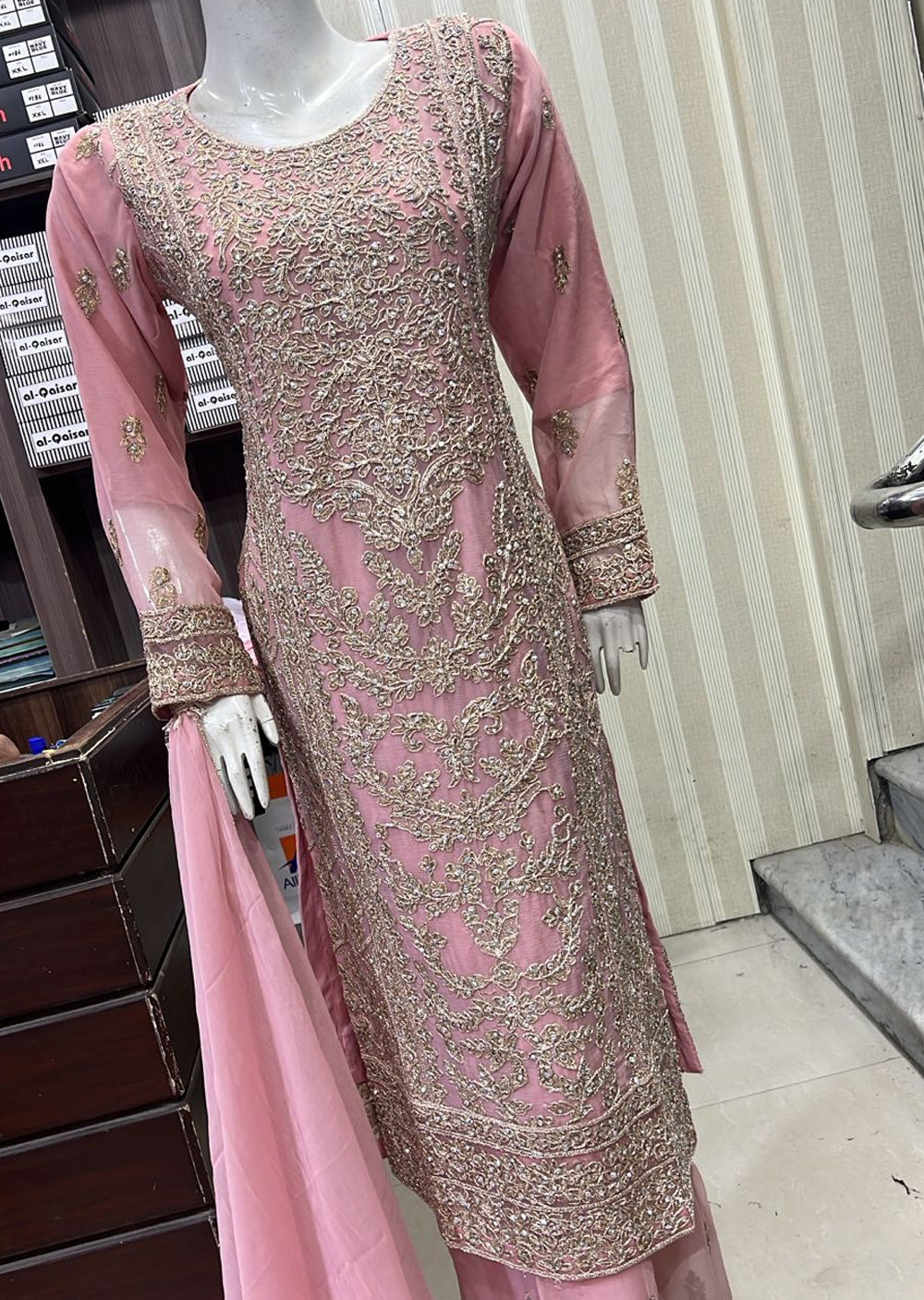 Shaz1844 - Readymade - Chiffon - Mummy n Me Outfit - Memsaab Online