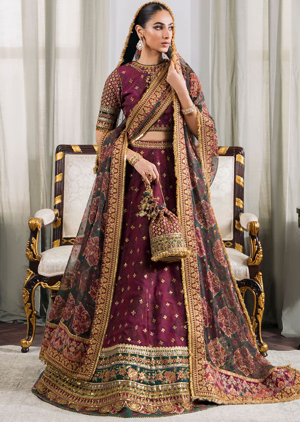 CH12-03 - Readymade - Baroque Suit 2024 - Memsaab Online