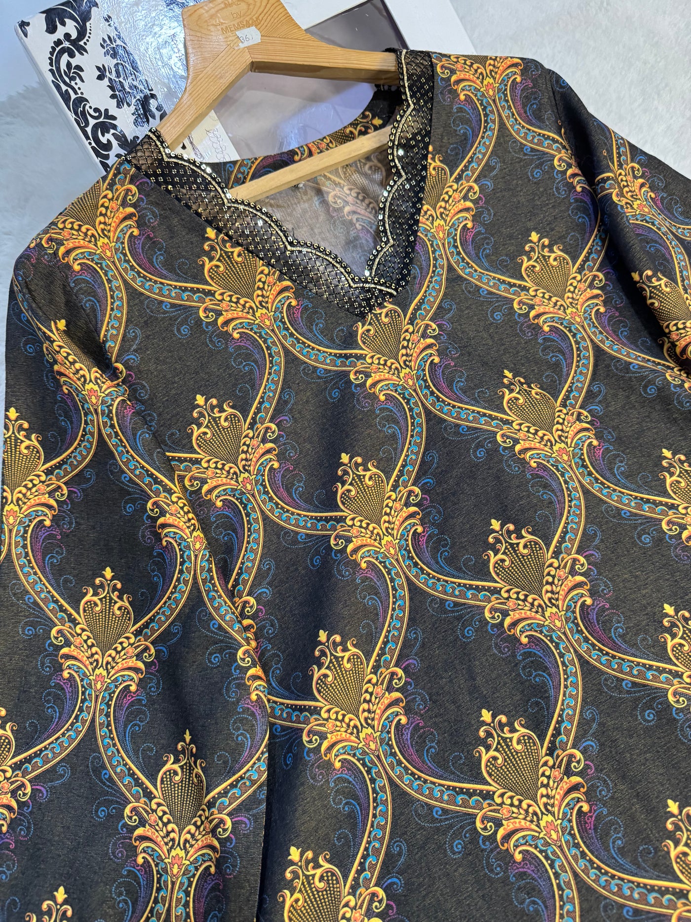 SN33 - Readymade - 2 Piece dhanak Outfit