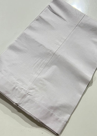 DXT502 White Cotton Bellbottom Trousers - Memsaab Online
