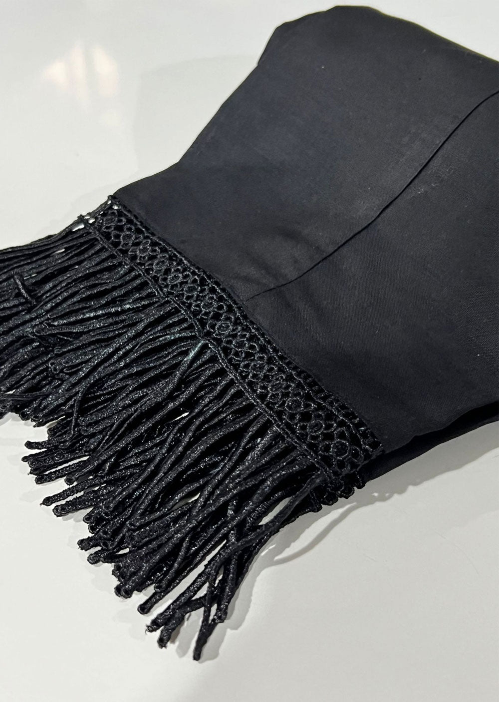 DXT505 Black Cotton Trousers - Memsaab Online