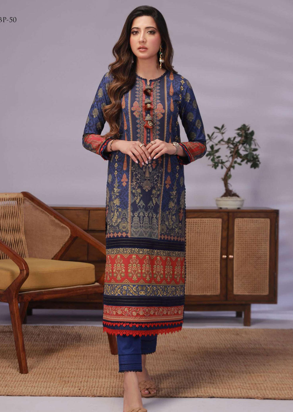 AJT-50-R - Readymade - Asim Jofa Prints Collection Vol 2 2023 - Memsaab Online