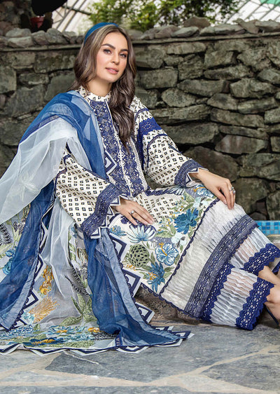 EA-LL-519 - Unstitched - Luxury Lawn Embroidered Collection 2024 - Memsaab Online