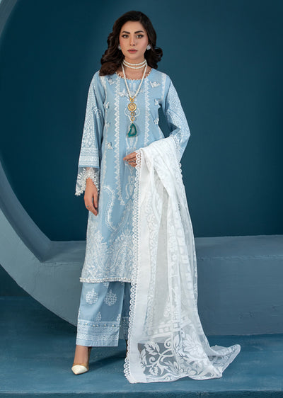 HSS-229 - Readymade Heeras linen Suit - Memsaab Online