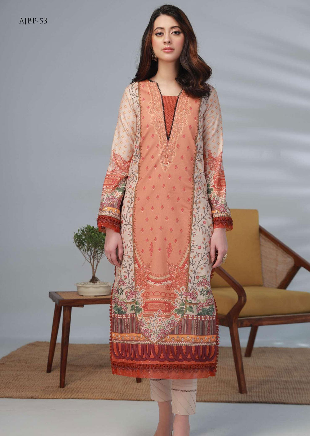 AJT-53-R - Readymade - Asim Jofa Prints Collection Vol 2 2023 - Memsaab Online