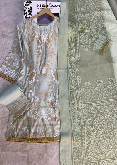 HSS-253 - Readymade Heeras Suit - Memsaab Online