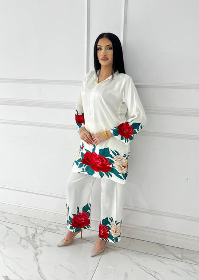 RBY-114-Readymade - Silk Suit 2025 - Memsaab Online