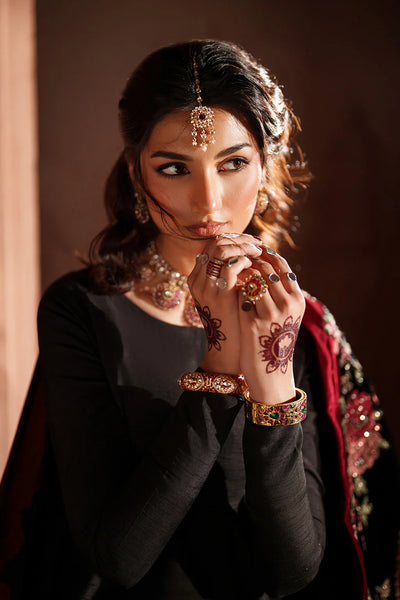 IV-59 Readymade Iznik Embroidered Velvet Edition 2025 - Memsaab Online