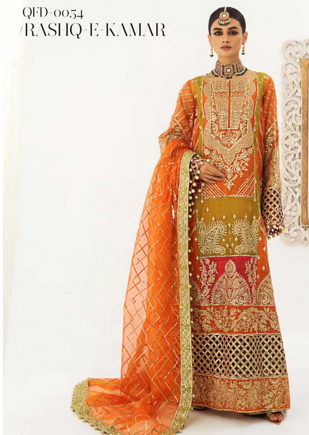 QFA-0054 - Readymade - Raaj Kumaari Collection by Mashq 2023 - Memsaab Online