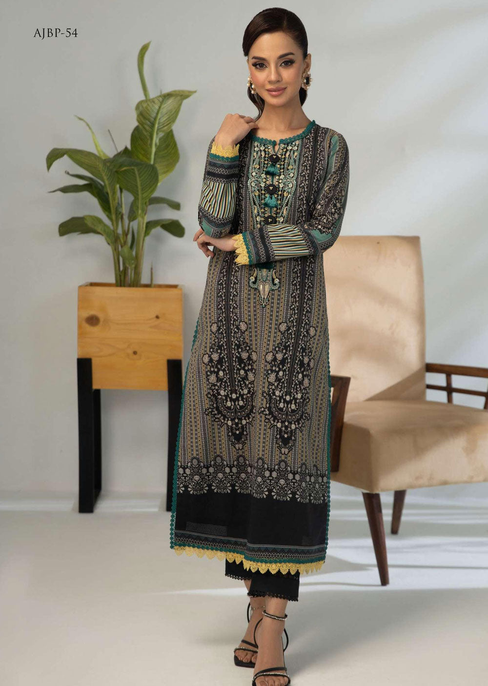 AJT-54-R - Readymade - Asim Jofa Prints Collection Vol 2 2023 - Memsaab Online