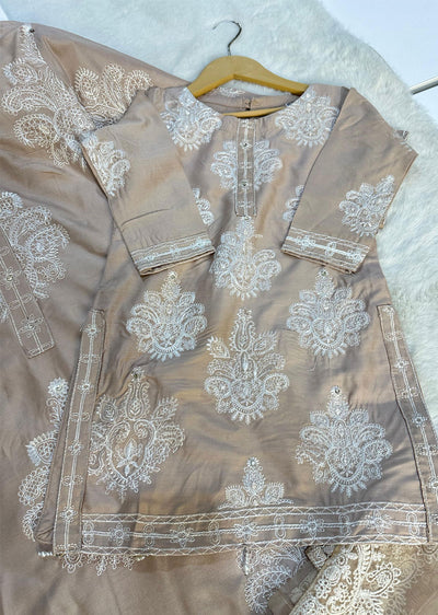 HK255 Dilreva - Gold Mummy n Me Outfit - Memsaab Online