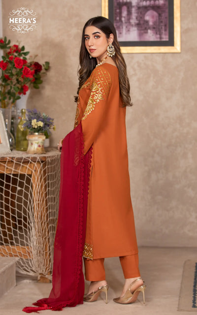 HSS-332- Readymade Heeras Suit - Memsaab Online