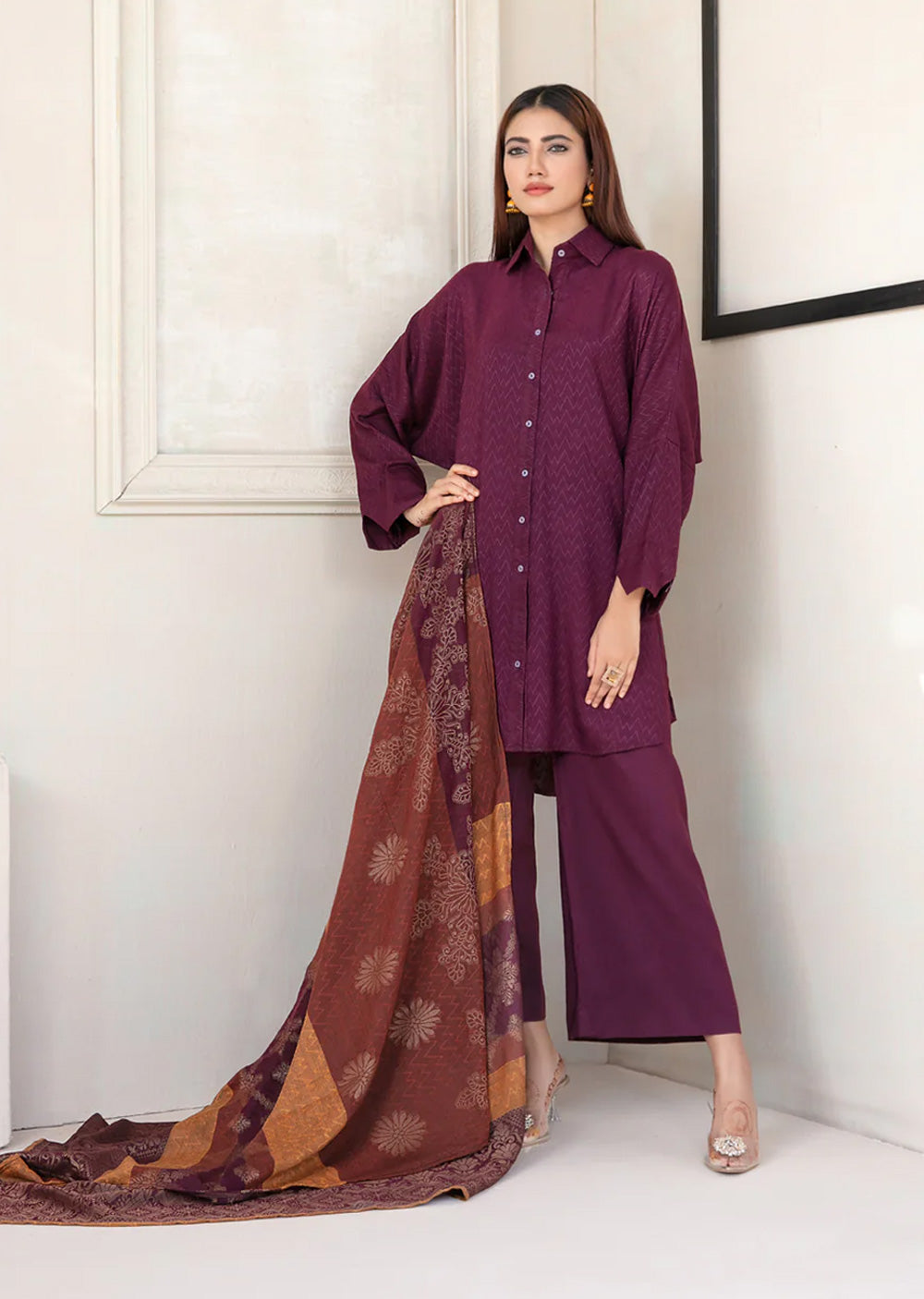 D-4058-R - Readymade - Simya Collection By Tawakkal 2024 - Memsaab Online