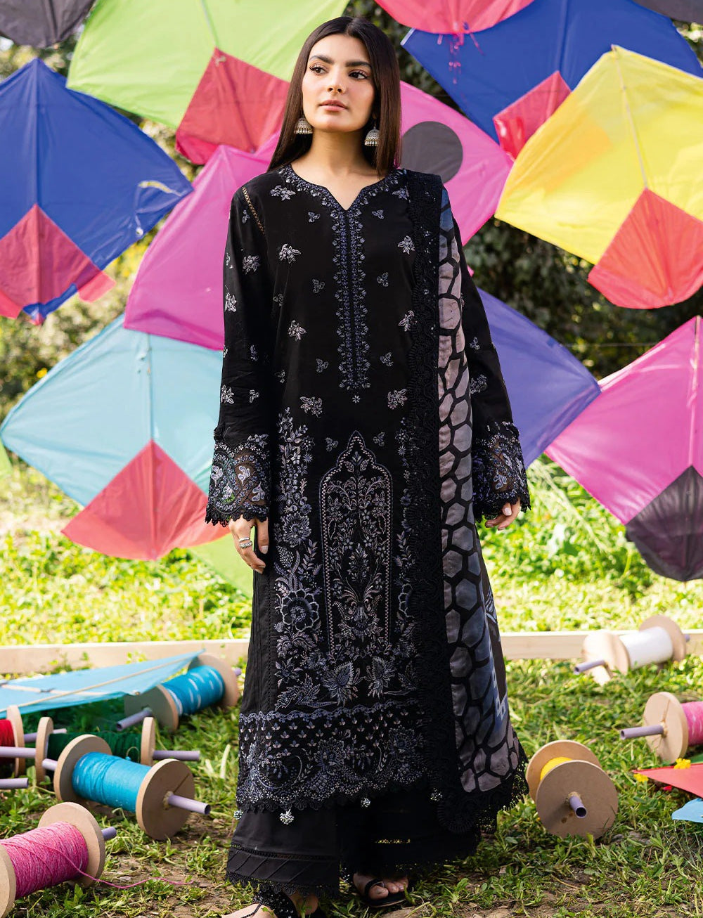 Y-917 - Ready Made - Riwayat by Ramsha Luxury Lawn Vol 12 - Memsaab Online