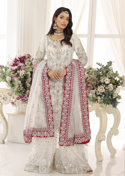 MARWS-10- White - Readymade - Memsaab Wedding Outfit - Memsaab Online
