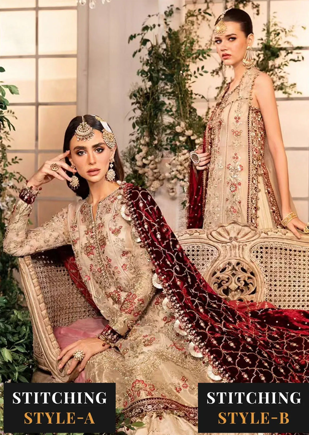 BPT-2905 - Maria B Embroidered Wedding Edition 2024 - Memsaab Online