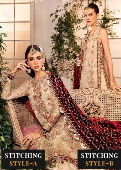 BPT-2905 - Maria B Embroidered Wedding Edition 2024 - Memsaab Online