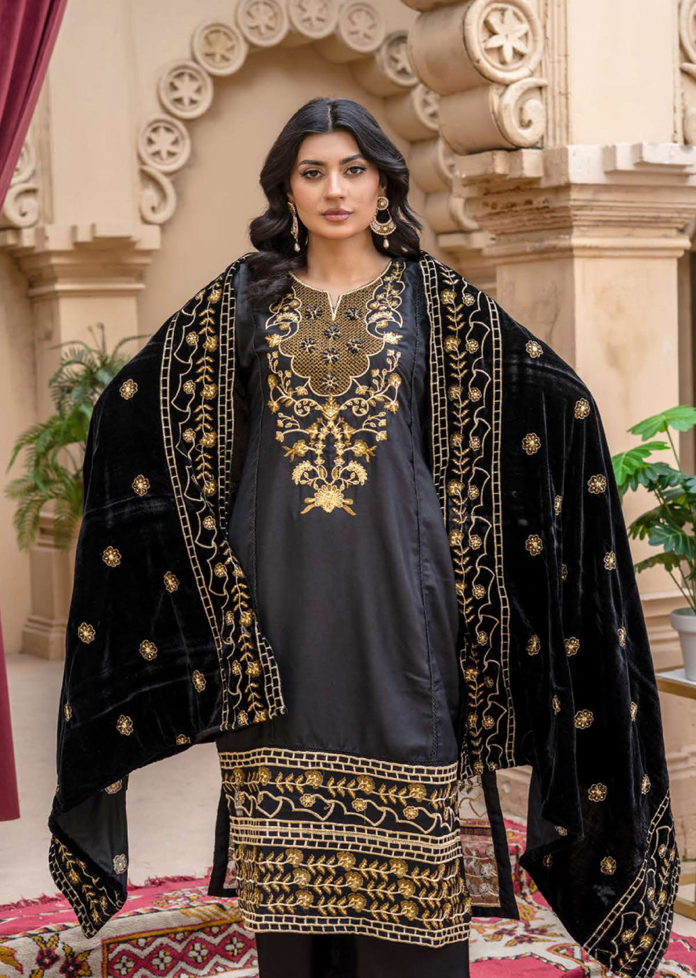 DAS-05- Readymade Rangz Dastaan Winter Suit 2025 - Memsaab Online
