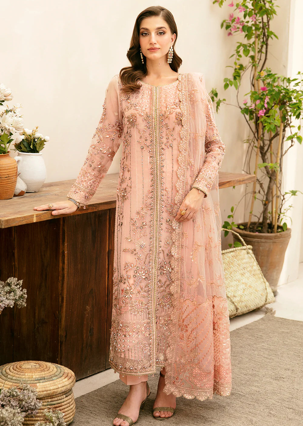 HB-405 - Unstitched - Ramsha Luxury Wedding Collection Vol 04 2024 - Memsaab Online