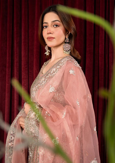 MARW-1602- Light Pink - Readymade Wedding Wear Outfit - Memsaab Online