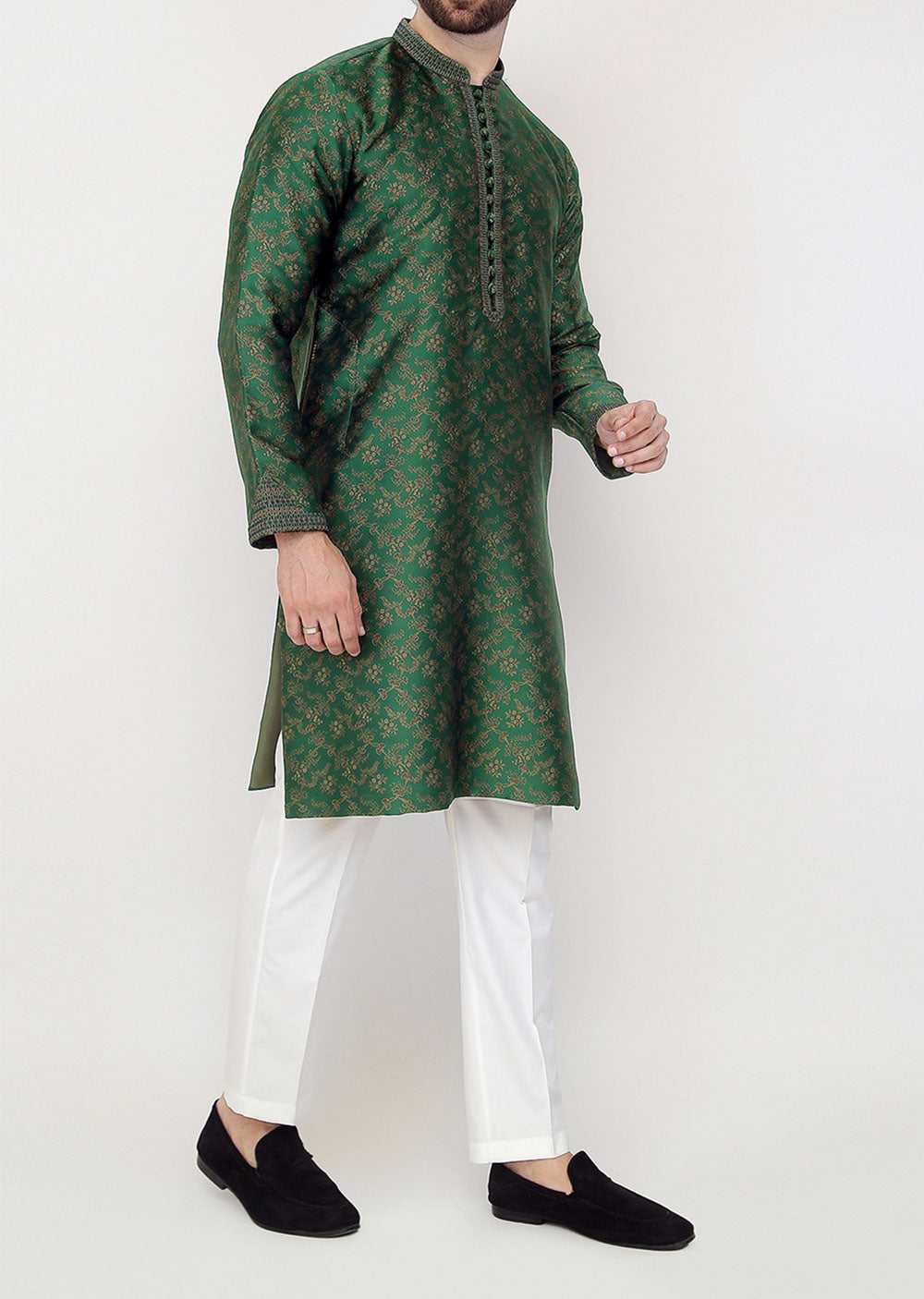 KRT-05 - Readymade - Mens Kurta Trouser Set - Memsaab Online