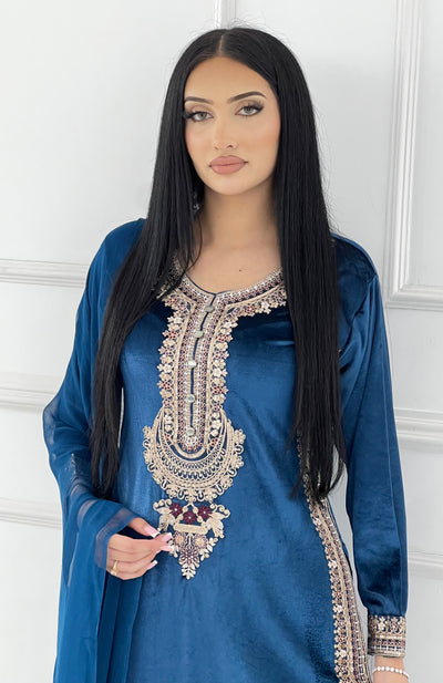 BPH-204 - Readymade Velvet Suit - Memsaab Online