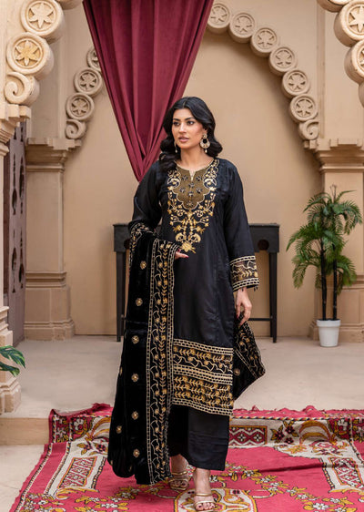 DAS-05- Readymade Rangz Dastaan Winter Suit 2025 - Memsaab Online
