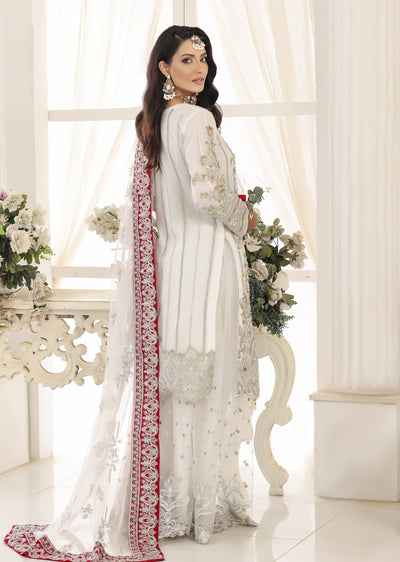 MARWS-10- White - Readymade - Memsaab Wedding Outfit - Memsaab Online