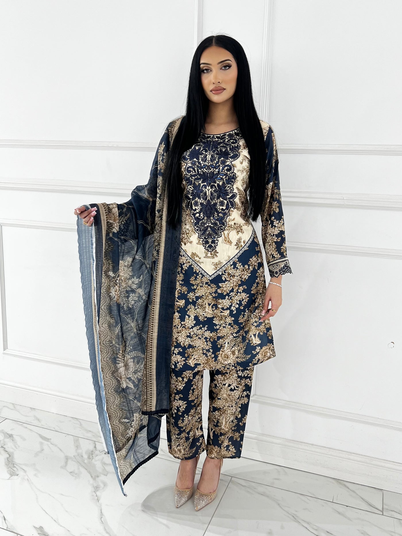 BPH-201 - Readymade Viscose Winter Suit - Memsaab Online