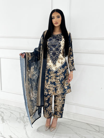 BPH-201 - Readymade Viscose Winter Suit - Memsaab Online