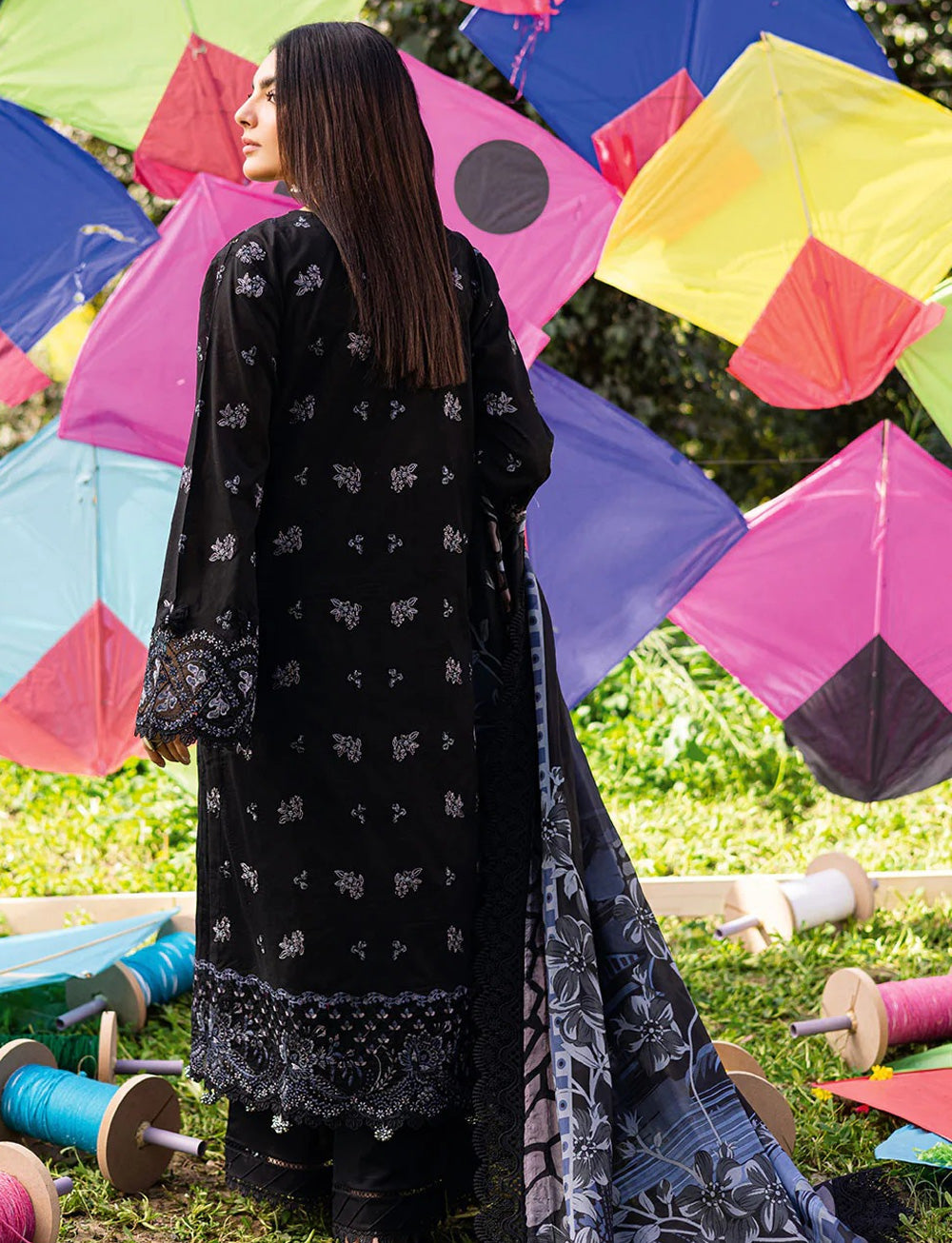 Y-917 - Ready Made - Riwayat by Ramsha Luxury Lawn Vol 12 - Memsaab Online