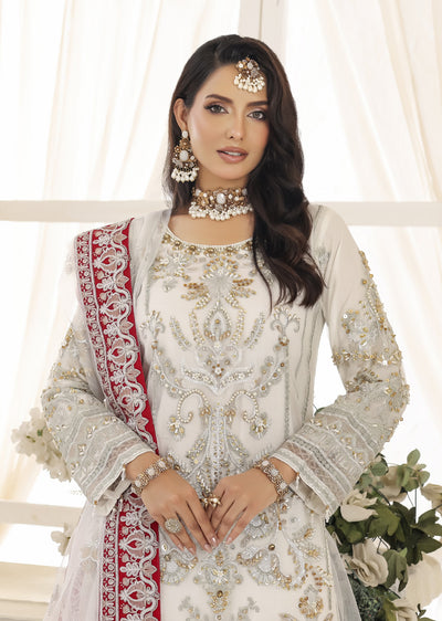 MARWS-10- White - Readymade - Memsaab Wedding Outfit - Memsaab Online