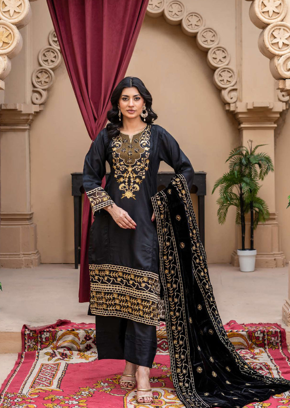 DAS-05- Readymade Rangz Dastaan Winter Suit 2025 - Memsaab Online
