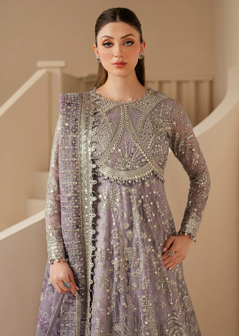 JZTS-05 - Unstitched - Wedding Formals Collection by Jazmin 2025 - Memsaab Online