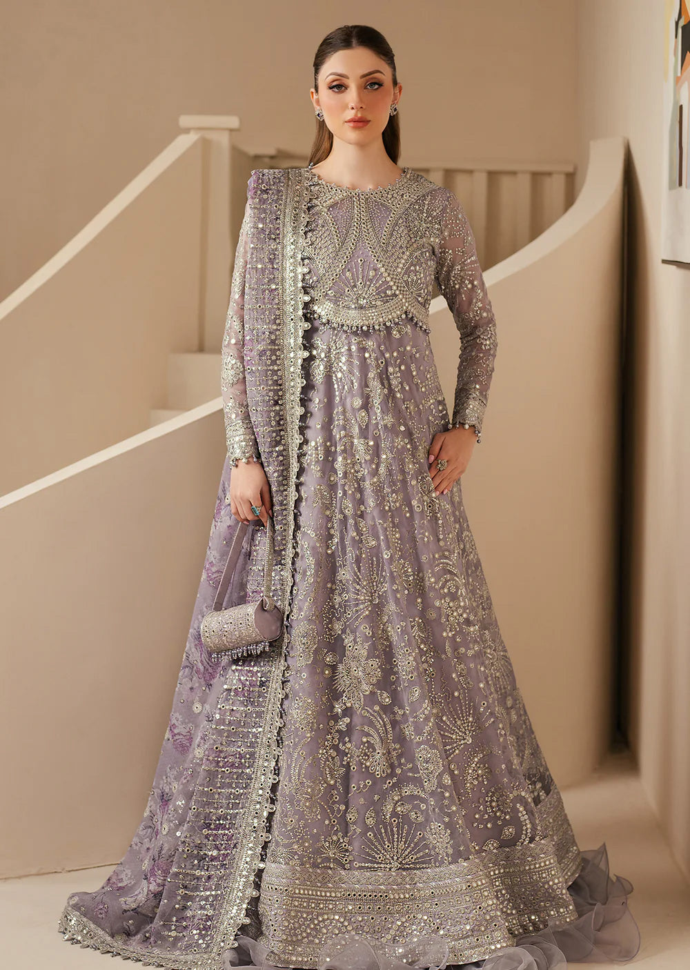 JZTS-05 - Unstitched - Wedding Formals Collection by Jazmin 2025 - Memsaab Online