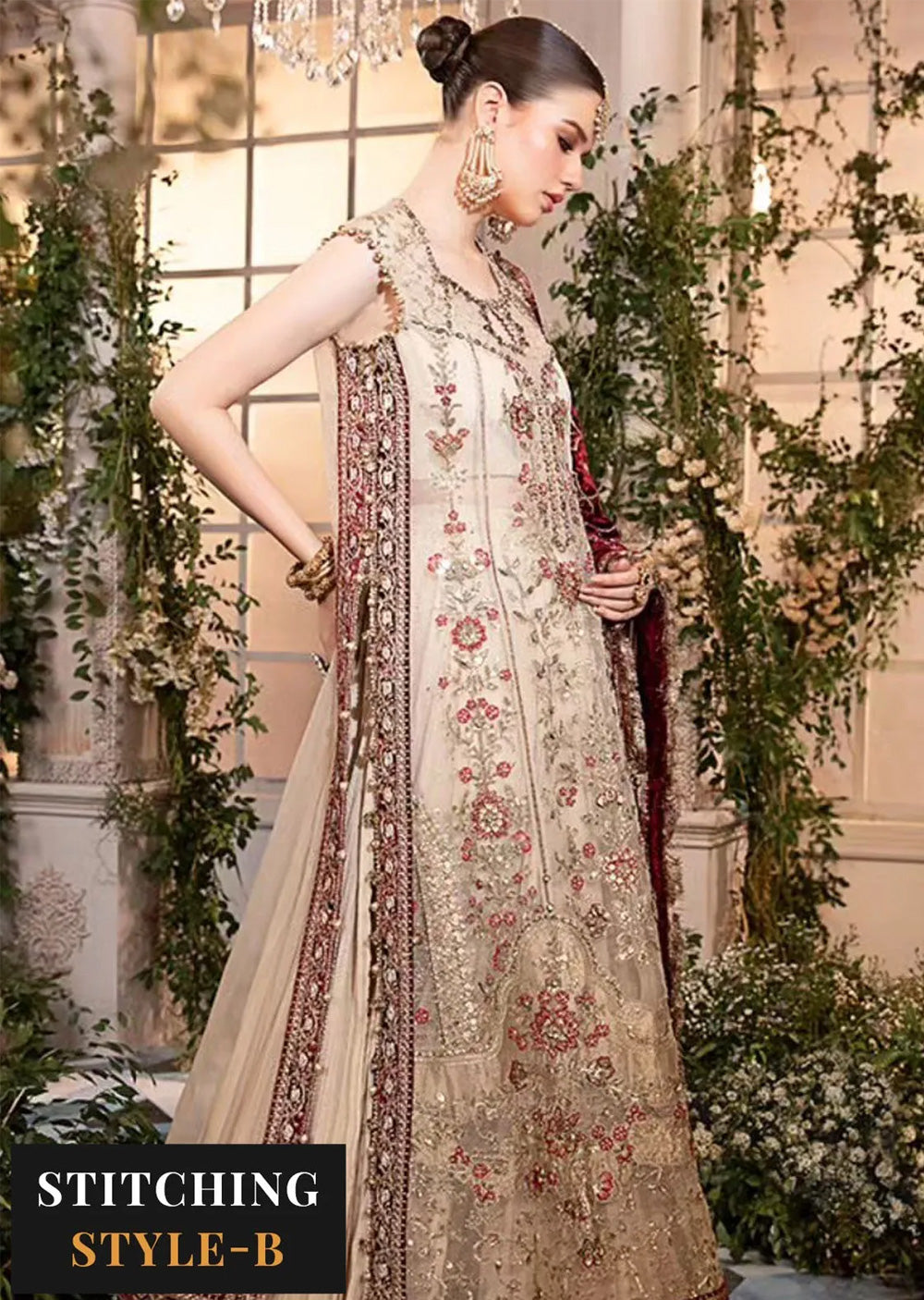 BPT-2905 - Maria B Embroidered Wedding Edition 2024 - Memsaab Online